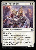 Sunhome Stalwart (RVR-028) - uncommon - Foil