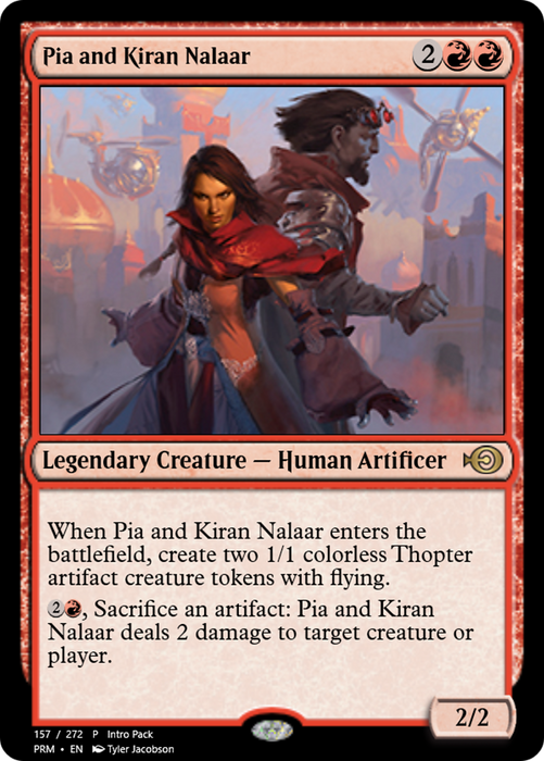 Pia and Kiran Nalaar (PRM-57594) - rare - Foil
