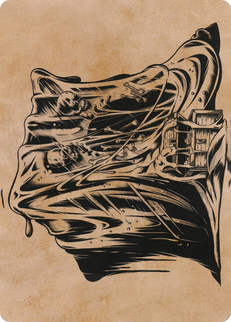 Gelatinous Cube // Gelatinous Cube (AAFR-071) - common (Borderless) - Foil