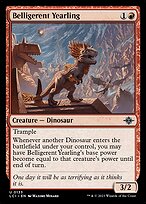 Belligerent Yearling (LCI-133) - uncommon - Foil