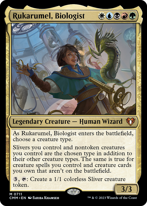 Rukarumel, Biologist (CMM-711) - mythic - Foil