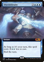 Discontinuity (M21-349) - mythic: (Extended Art) - Foil