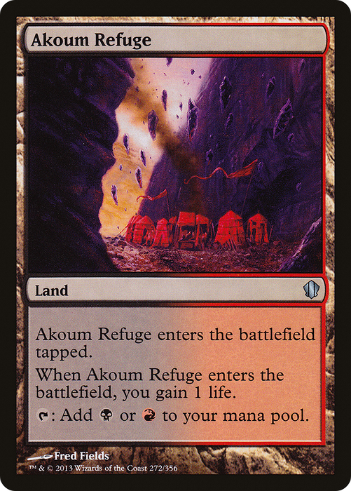 Akoum Refuge (C13-272) - uncommon