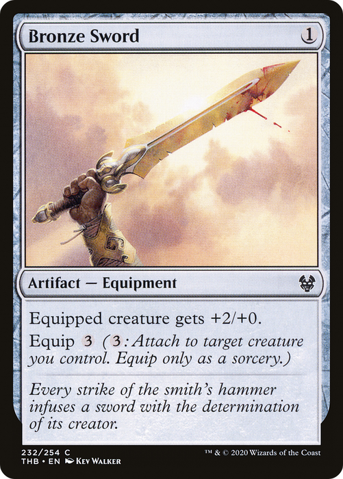 Bronze Sword (THB-232) - common - Foil