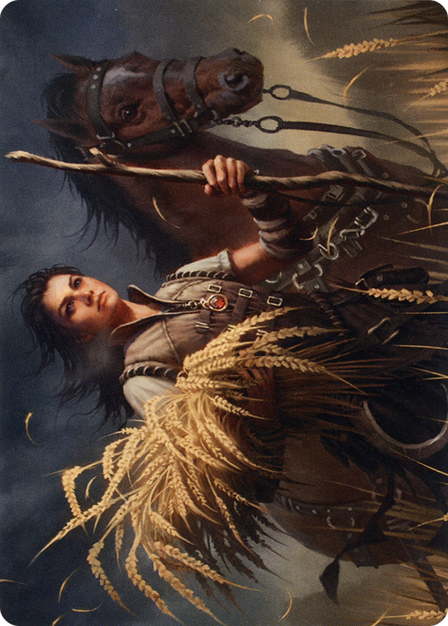 Ambitious Farmhand // Ambitious Farmhand (AMID-011) - common (Borderless) - Foil