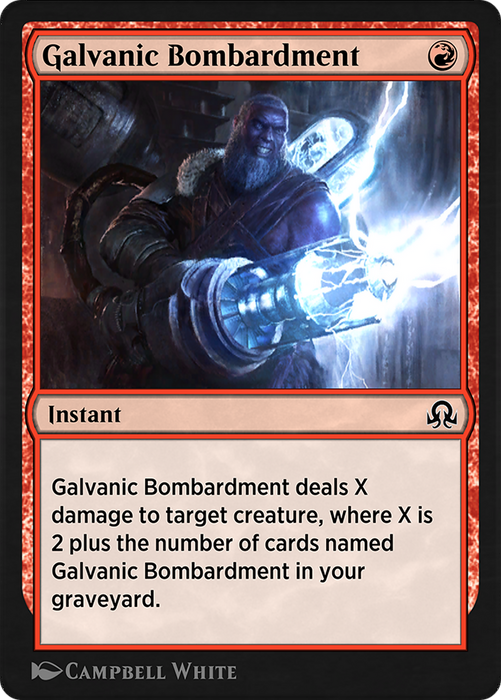Galvanic Bombardment (SIR-157) - common