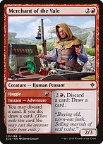 Merchant of the Vale // Haggle (ELD-131) - common - Foil