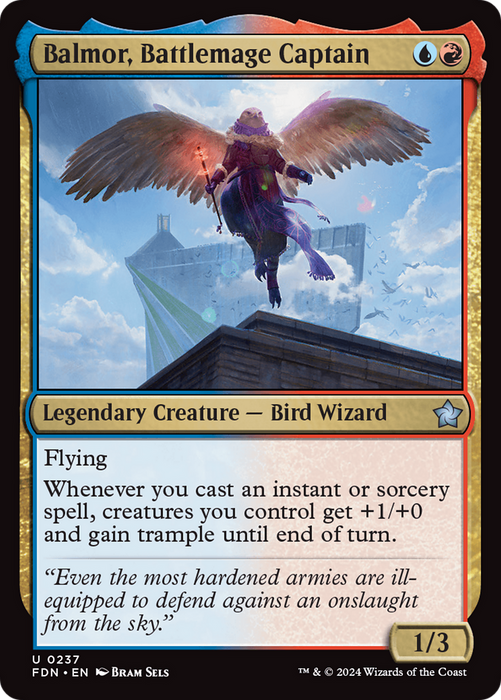 Balmor, Battlemage Captain (FDN-237) - uncommon