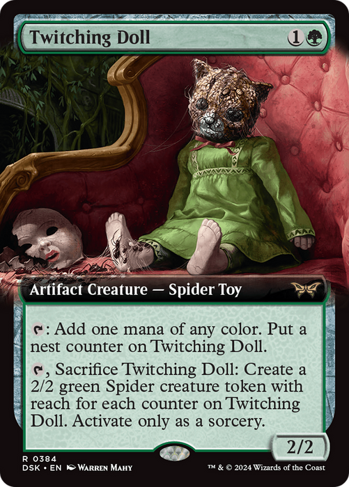 Twitching Doll (DSK-384) - rare: (Extended Art) - Foil