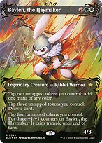 Baylen, the Haymaker (BLB-345) - rare: (Showcase) (Borderless) - Foil