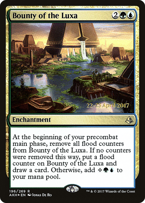 Bounty of the Luxa (PRE-196S) - rare - Foil