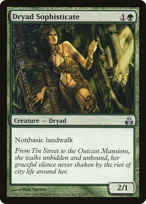 Dryad Sophisticate (GPT-083) - uncommon - Foil