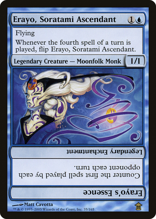 Erayo, Soratami Ascendant // Erayo's Essence (SOK-035) - rare - Foil