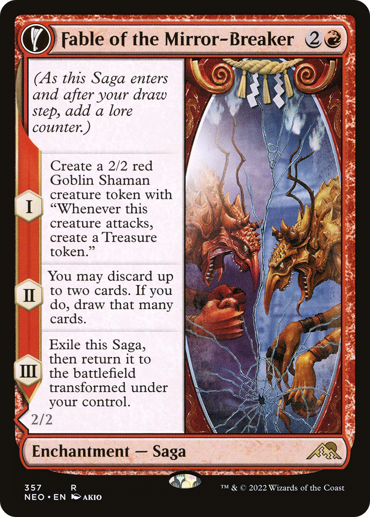 Fable of the Mirror-Breaker // Reflection of Kiki-Jiki (NEO-357) - rare: (Showcase, fandfc)