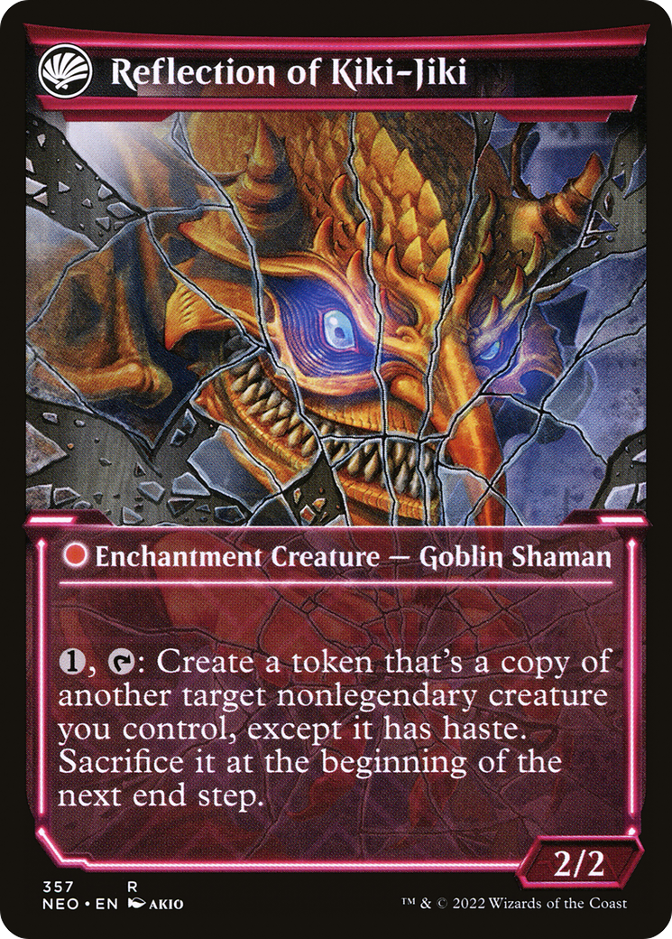 Fable of the Mirror-Breaker // Reflection of Kiki-Jiki (NEO-357) - rare: (Showcase, fandfc)