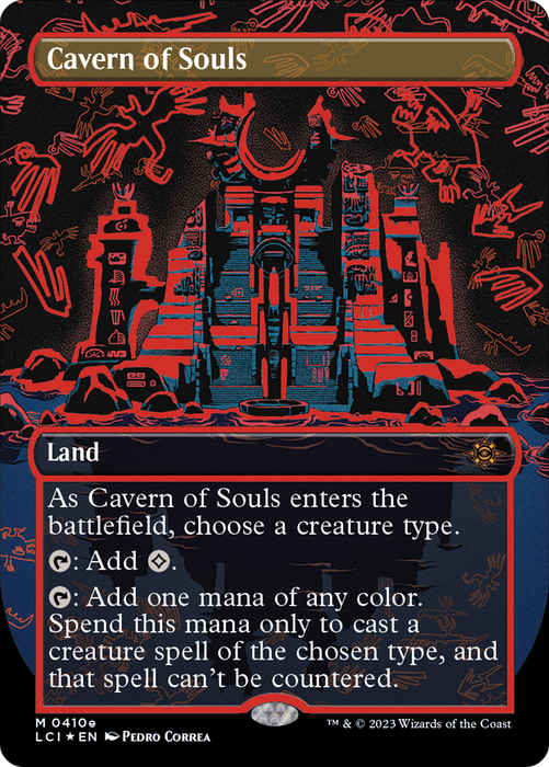 Cavern of Souls (LCI-410E) - mythic (Borderless) - Foil
