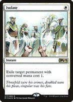 Isolate (PRE-17S) - rare - Foil