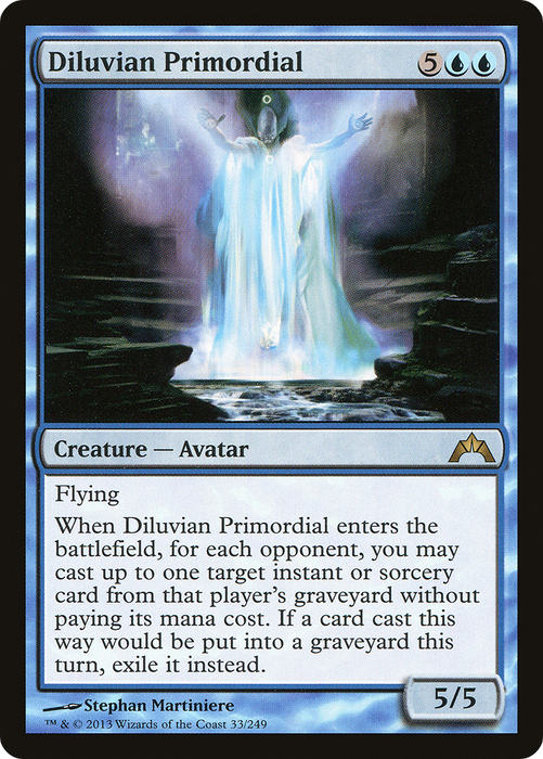 Diluvian Primordial (GTC-033) - rare - Foil