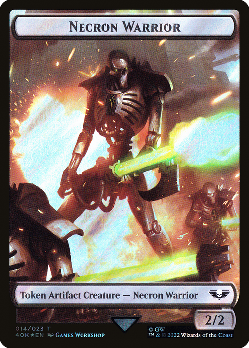 Necron Warrior (T40K-14★) - common - Foil
