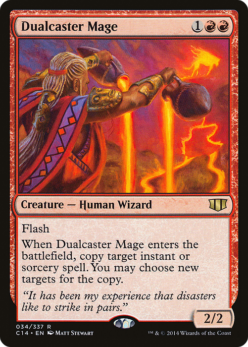 Dualcaster Mage (C14-034) - rare