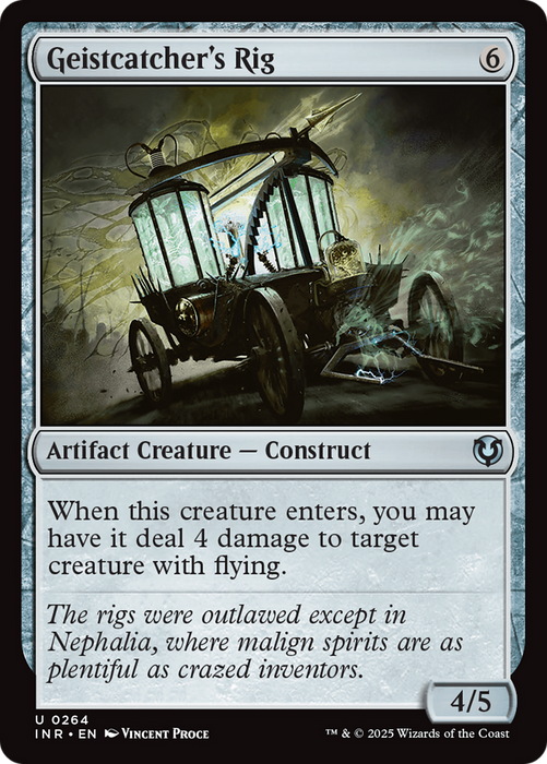 Geistcatcher's Rig (INR-264) - uncommon - Foil