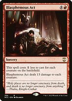 Blasphemous Act (NCC-264) - rare
