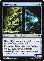 Nivix Barrier (ORI-066) - common
