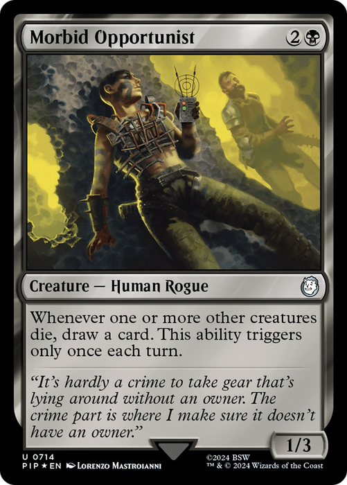 Morbid Opportunist (PIP-714) - uncommon - Foil
