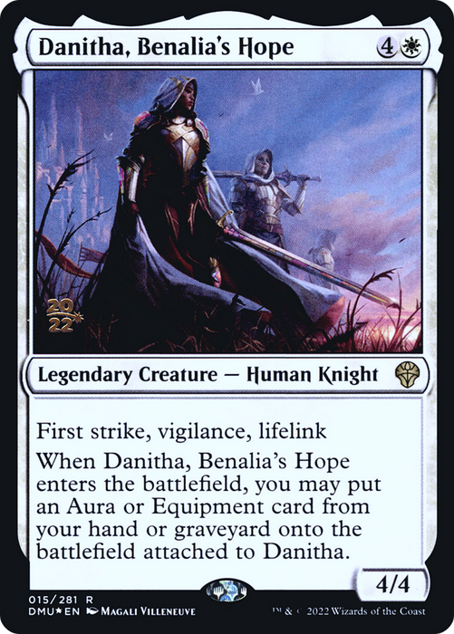 Danitha, Benalia's Hope (PRE-15S) - rare - Foil