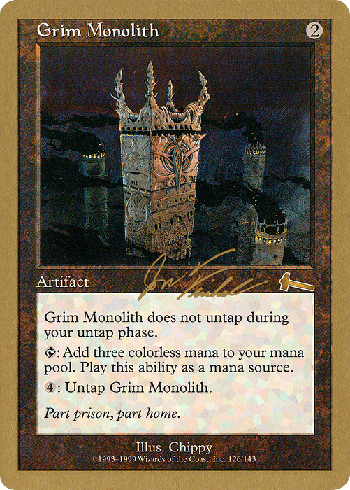 Grim Monolith (WCD-JF126) - rare