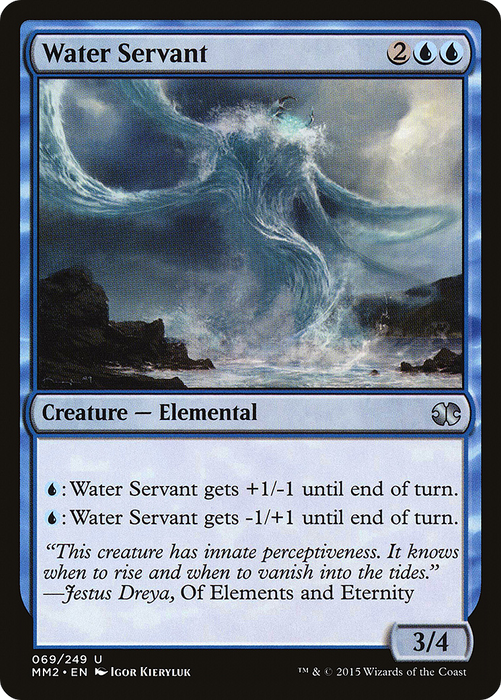 Water Servant (MM2-069) - uncommon - Foil