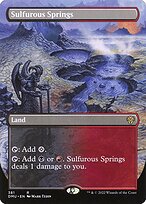 Sulfurous Springs (DMU-381) - rare (Borderless)