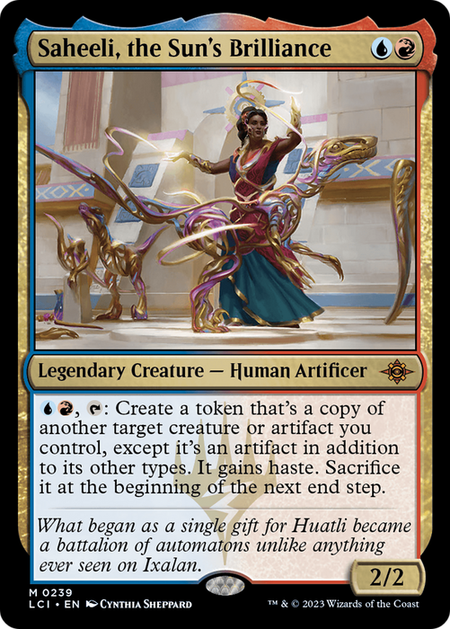 Saheeli, the Sun's Brilliance (LCI-239) - mythic - Foil