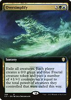Oversimplify (C21-399) - rare: (Extended Art)