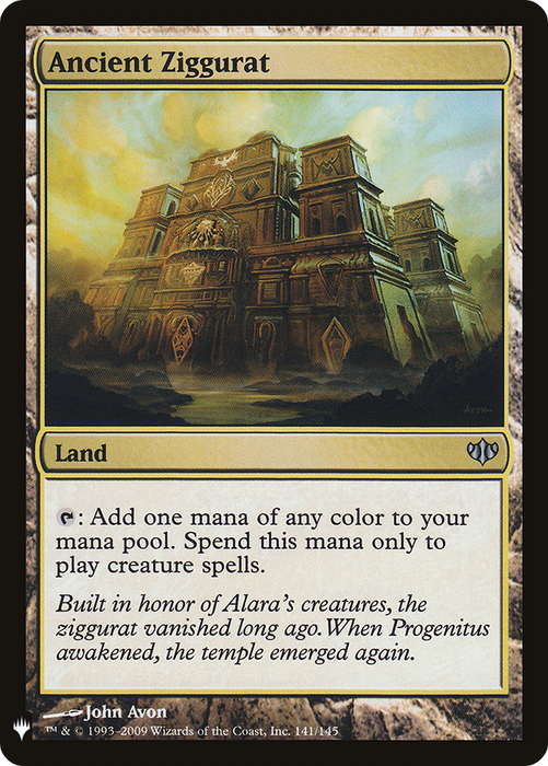 Ancient Ziggurat (LIST-CON-141) - uncommon