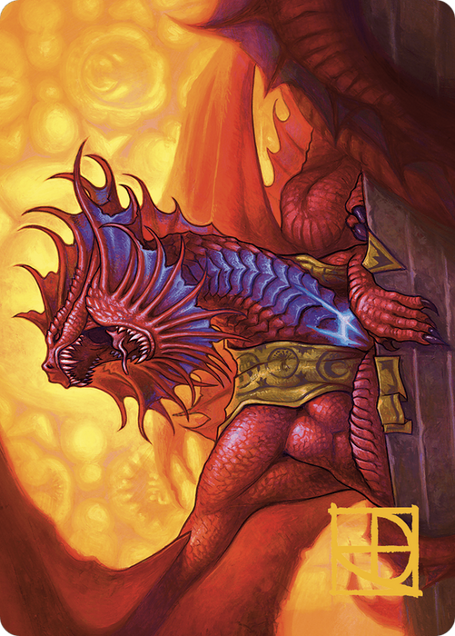 Niv-Mizzet, Guildpact // Niv-Mizzet, Guildpact (AMKM-044) - common (Borderless) - Foil