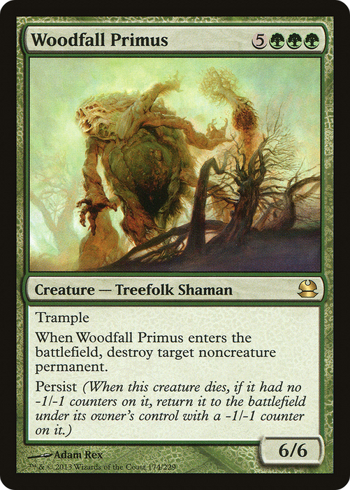 Woodfall Primus (MMA-174) - rare - Foil