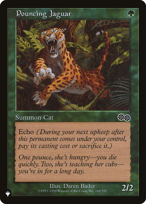 Pouncing Jaguar (LIST-USG-269) - common