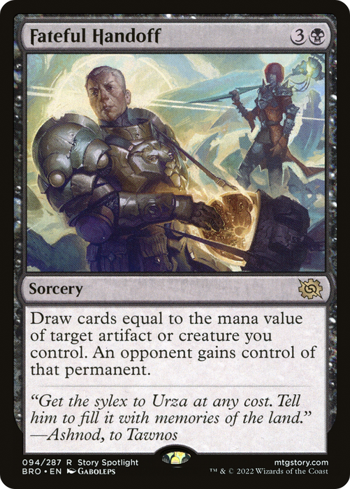 Fateful Handoff (BRO-094) - rare