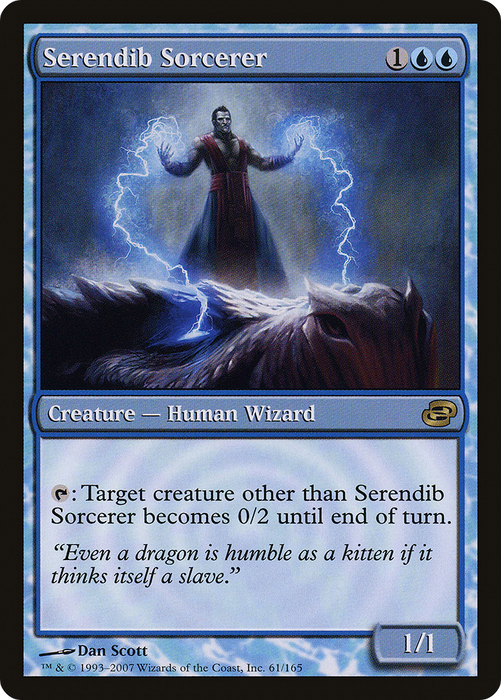 Serendib Sorcerer (PLC-061) - rare: (colorshifted) - Foil