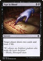 Sign in Blood (GN3-061) - common