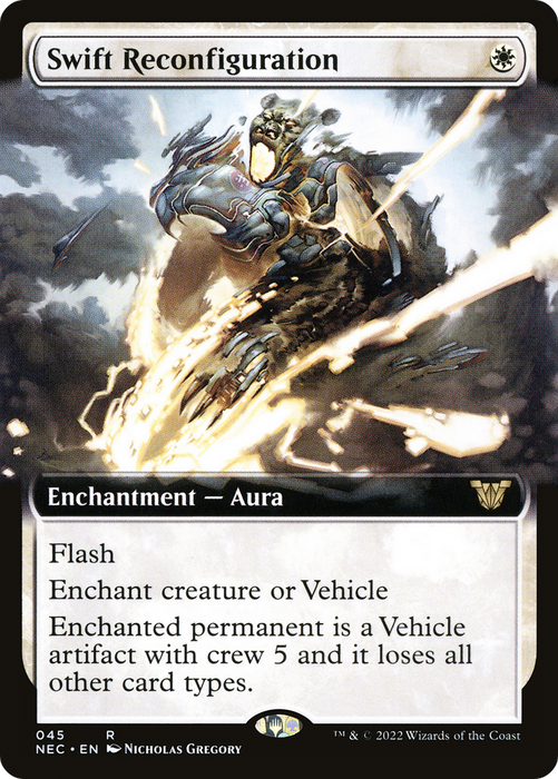 Swift Reconfiguration (NEC-045) - rare: (Extended Art)