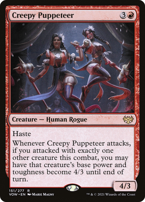 Creepy Puppeteer (VOW-151) - rare - Foil