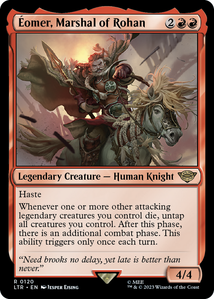 Éomer, Marshal of Rohan (LTR-120) - rare