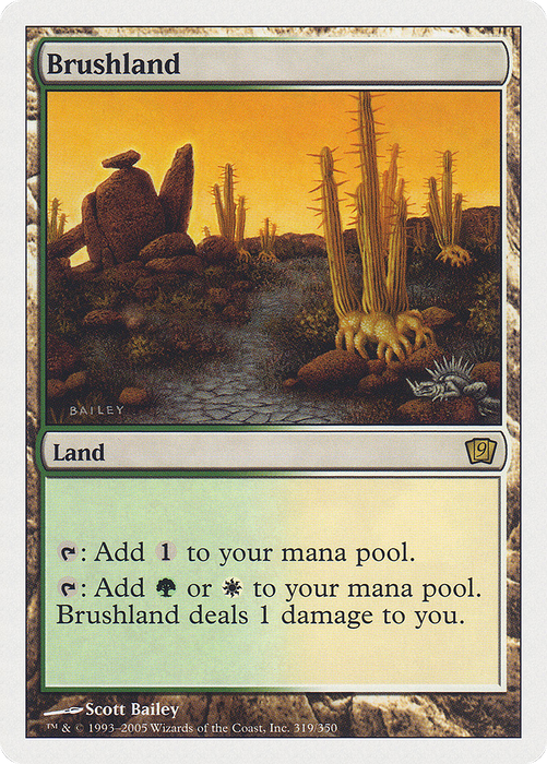 Brushland (9ED-319) - rare
