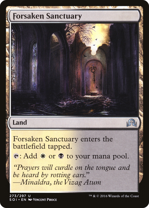 Forsaken Sanctuary (SOI-273) - uncommon - Foil