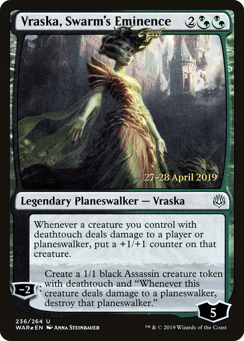 Vraska, Swarm's Eminence (PRE-236S) - uncommon - Foil