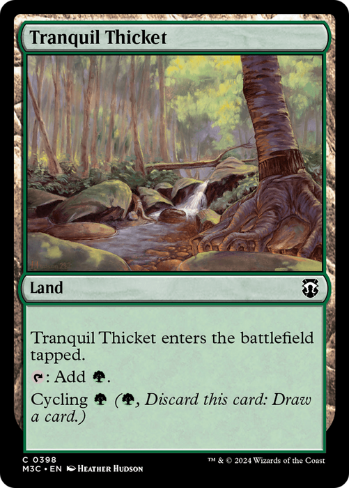 Tranquil Thicket (M3C-398) - common - Foil