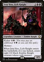 Josu Vess, Lich Knight (DMC-113) - rare