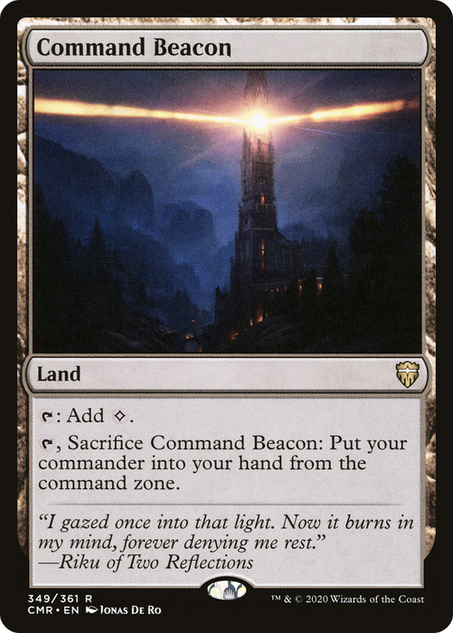Command Beacon (CMR-349) - rare - Foil